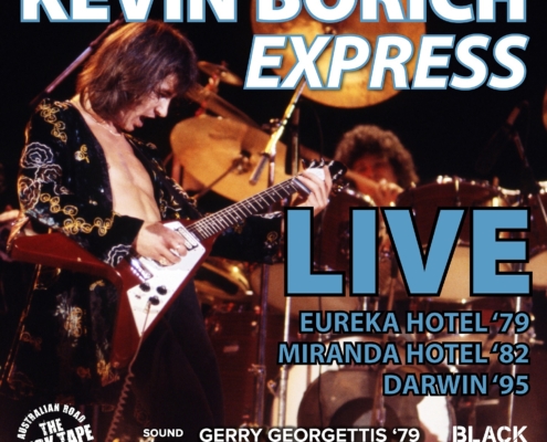 Kevin Borich Express Live 50th Black Box Records Release Album Cover